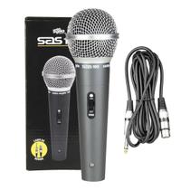 Microfone De Fio Sas58 Com Cachimbo Igreja Show Palestra