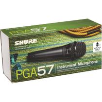 Microfone De Instrumento Dinâmico Cardioide PGA-57 XLR - Shure