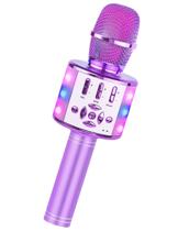 Microfone de karaokê Amazmic Toys para meninas e crianças de 3 a 10 anos Microfone de karaokê Amazmic Toys para meninas e crianças de 3 a 10 anos