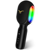 Microfone de karaokê Bluetooth sem fio StageSound com luzes RGB