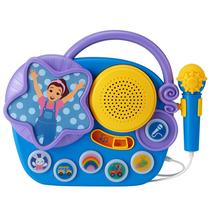 Microfone de karaokê eKids Ms Rachel com Boombox para crianças