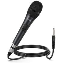 Microfone de karaokê Fifine K6 Dynamic Vocal Wired Portátil Microfone de karaokê Fifine K6 Dynamic Vocal Wired Portátil