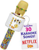 Microfone de karaokê Move2Play com Bluetooth e músicas pré-carregadas