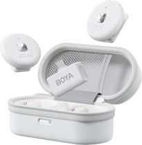 Microfone de Lapela 2.4GHz USB-C Branco Microfone de Lapela 2.4GHz USB-C Branco