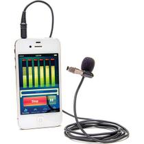 Microfone de Lapela Azden i-Coustics EX-503i para Câmeras, SmartPhones e Tablets