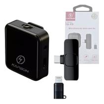 Microfone De Lapela Bluetooth Kapbom Ka-r10 Microfone De Lapela Bluetooth Kapbom Ka-r10