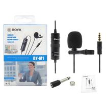 Microfone De Lapela Boya By-M1 Para Câmeras E Smartphones Microfone De Lapela Boya By-M1 Para Câmeras E Smartphones