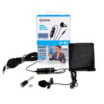 Microfone De Lapela Boya Para Câmeras E Smartphones - BY-M1 Microfone De Lapela Boya Para Câmeras E Smartphones - BY-M1