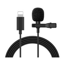 Microfone de Lapela Celular Lightning Micro Miclofone