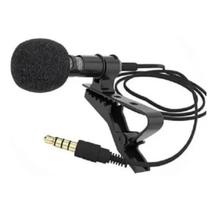Microfone De Lapela Celular Smartphone Profissional Pra Pc