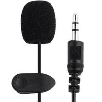 Microfone de lapela com clipe externo - LOTUS