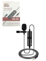Microfone de Lapela Condensador Omnidirecional MX-M1 - MXT