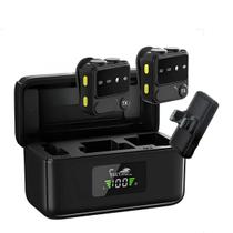 Microfone De Lapela Conector Duplo Com Redução De Ruído EL-1852 Microfone De Lapela Conector Duplo Com Redução De Ruído EL-1852