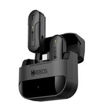 Microfone de Lapela Hrebos Clip Voice S One Tipo C - Preto Microfone de Lapela Hrebos Clip Voice S One Tipo C - Preto