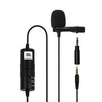 Microfone De Lapela JBL Omnidirecional CSLM20B Preto