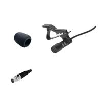 Microfone De Lapela Miniatura Preto 3.5mm Com Clipe De Metal E Protetor De Vento Para Sistema Sem Microfone De Lapela Miniatura Preto 3.5mm Com Clipe De Metal E Protetor De Vento Para Sistema Sem