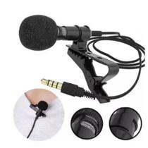 Microfone De Lapela p3 lapella Ideal Para Entrevistas - A.R Variedades MT