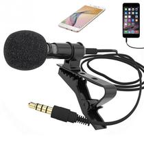 Microfone De Lapela Para Celular Profissional Omnidirecional - Leffa Shop