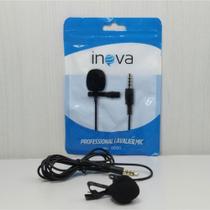 Microfone de Lapela para Celular Profissional P2 TOP Inova