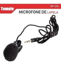 Microfone De Lapela Para Celular Tablet MP-018