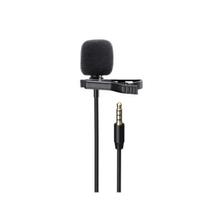 Microfone de Lapela para gravação de áudio 3.5mm. MAMEN