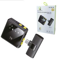 Microfone De Lapela Para iPhone Ou Android Profissional Novo