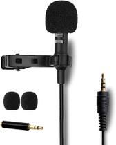 Microfone de Lapela Profissional 3,5mm