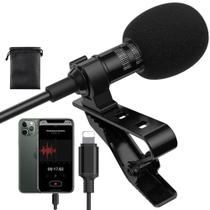 Microfone de Lapela Profissional Celular Iphone Gravar Áudio