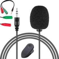 Microfone De Lapela Profissional Celular Smartphone Câmera