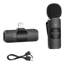 Microfone de lapela profissional Conector Lightning