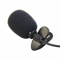 Microfone de Lapela Profissional para Gravação cor Preta - Shzons