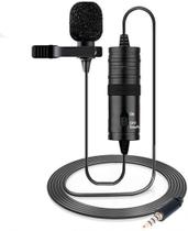 Microfone De Lapela Profissional Para Smartphones E Cameras - POGALA