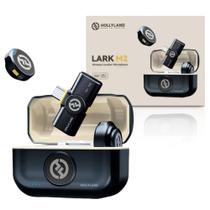Microfone de Lapela Sem Fio 2TX+1RX USB-C Lark M2 Hollyland