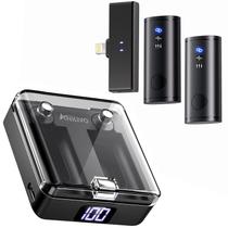 Microfone de lapela sem fio ANILIVO para iPhone com bateria de 40 horas