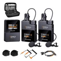 Microfone de lapela sem fio comica BoomX-d2 para smartphone