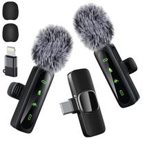 Microfone de lapela sem fio de lapela LIZHUZHONG para iPhone
