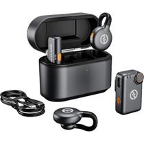 Microfone de Lapela Sem Fio Duplo Hollyland Lark M2S Combo Microfone de Lapela Sem Fio Duplo Hollyland Lark M2S Combo
