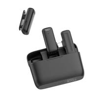 Microfone de Lapela Sem Fio Duplo Tipo C Profissional Celular Bluetooth Microfone de Lapela Sem Fio Duplo Tipo C Profissional Celular Bluetooth