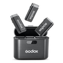 Microfone de Lapela Sem Fio GODOX WEC com Cancelamento de Ruído