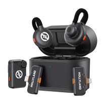 Microfone de lapela sem fio Hollyland Lark M2S Ultimate Combo