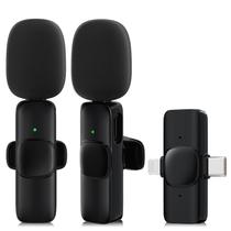Microfone de lapela sem fio JUDKIOM para iPhone/Android Microfone de lapela sem fio JUDKIOM para iPhone/Android