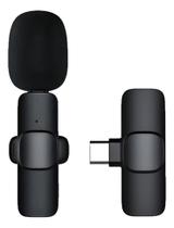 Microfone De Lapela Sem Fio K8 Para Celulares Usb C