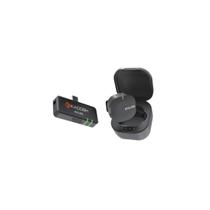 Microfone de Lapela sem Fio Kadosh KVLOG1 BK Preto