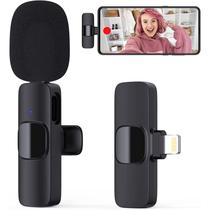 Microfone de lapela sem fio Lavalier para iPhone