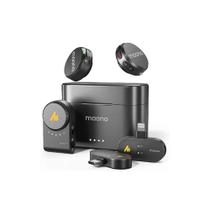 Microfone de lapela sem fio Maono Wave T5 WM650 PA3 combo