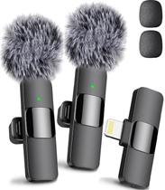 Microfone de lapela sem fio Mini Mic Pro para iPhone e iPad