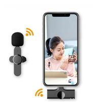 Microfone De Lapela Sem Fio Para iPhone iPad Lightning Nf