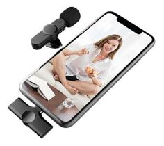Microfone De Lapela Sem Fio Para Iphone Ipad Lightning Microfone De Lapela Sem Fio Para Iphone Ipad Lightning