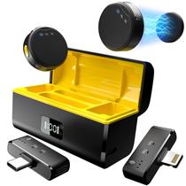 Microfone de Lapela Sem Fio Rythflo para iPhone e Android