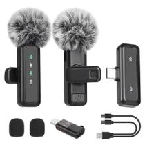 Microfone de lapela sem fio SHINSOTE Mic2 para iPhone